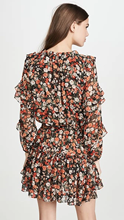 Shop Misa Rizou Dress In Safari Floral