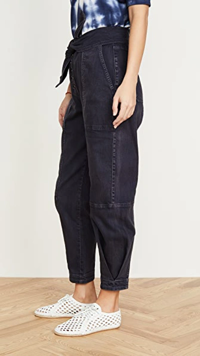 Shop Ulla Johnson Storm Jeans In Charcoal