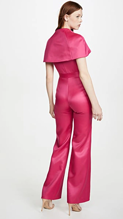 Silk Cap Sleeve Jumpsuit