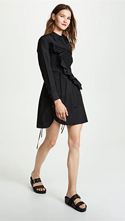 Shop 3.1 Phillip Lim / フィリップ リム Asymmetrical Shirtdress In Black