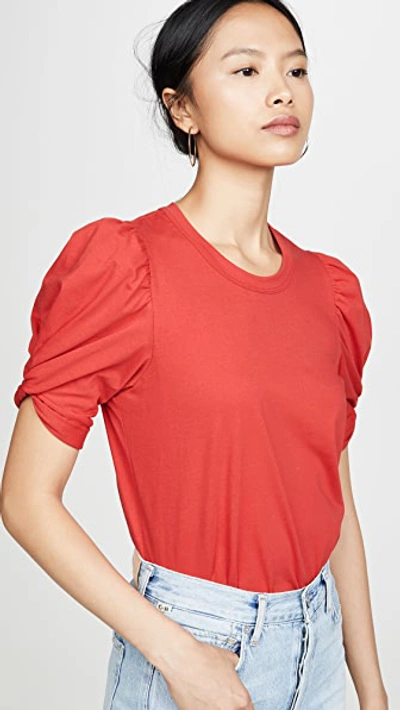 Shop A.l.c Kati Tee In Candy Apple