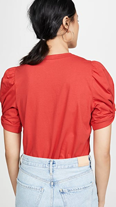 Shop A.l.c Kati Tee In Candy Apple