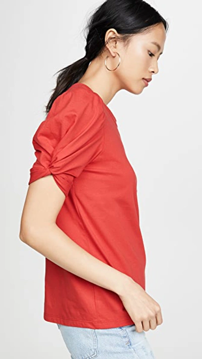 Shop A.l.c Kati Tee In Candy Apple