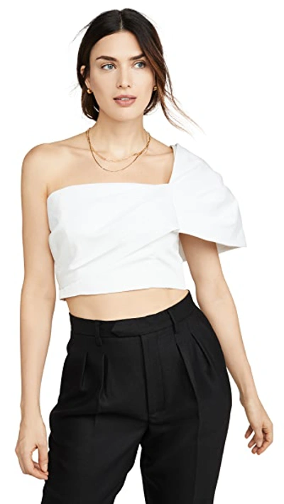 Shop Amur Lucia Top In White