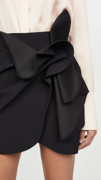Shop Acler Bronte Skirt In Black