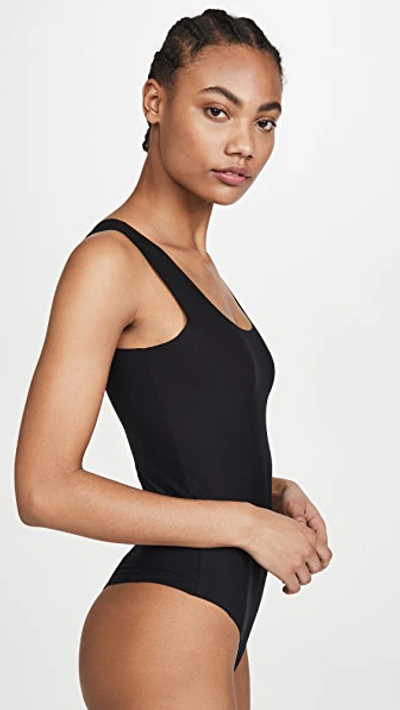 Commando Butter Tank Bodysuit In Black