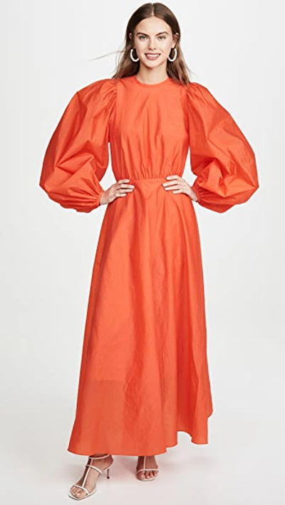 Shop Beaufille Cezanne Dress In Orange