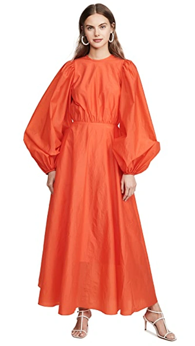 Shop Beaufille Cezanne Dress In Orange