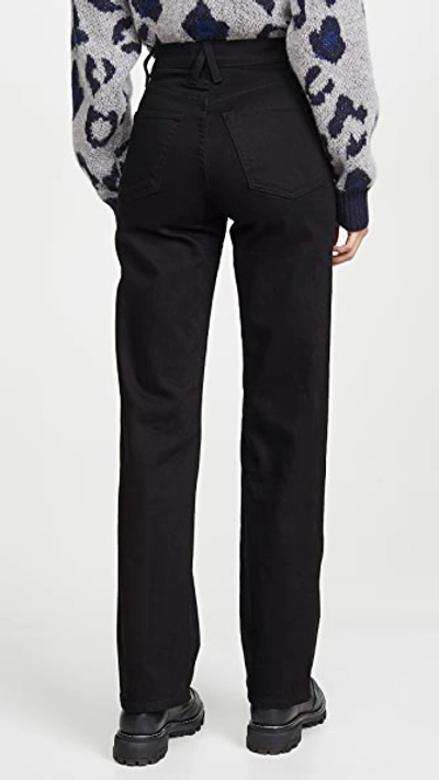 Slvrlake London Jeans In Jet Black