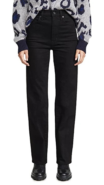 Slvrlake London Jeans In Jet Black