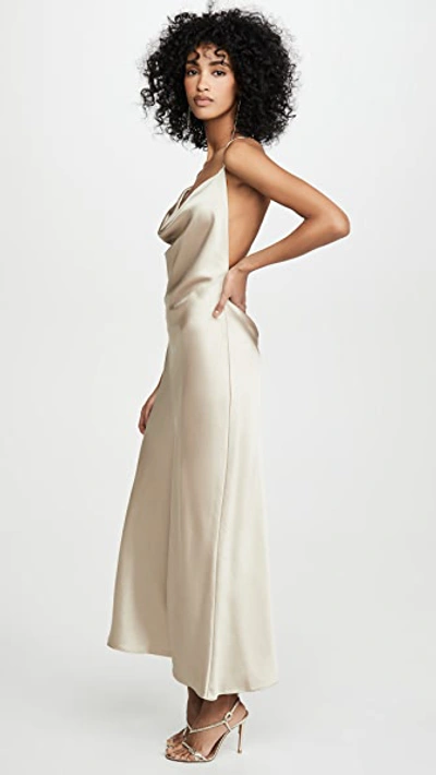 Bec u0026 Bridge Pearl Bay Midi Dress In Nude | ModeSens