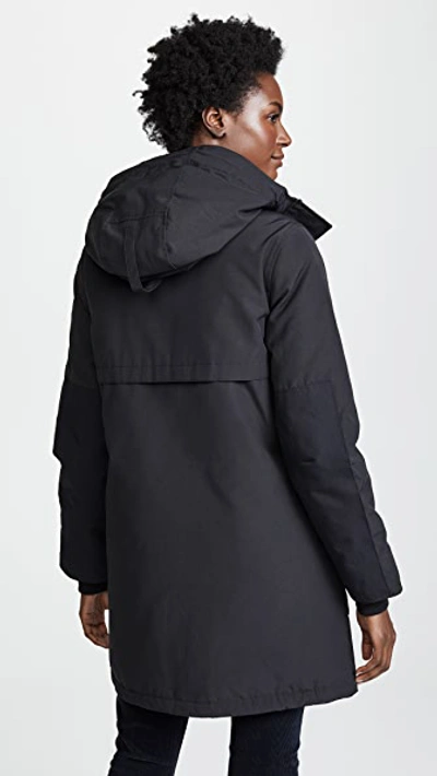 Shop Canada Goose Canmore Parka In Black