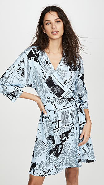 diane von furstenberg newspaper dress