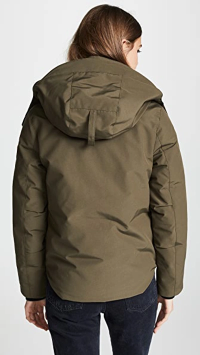 Shop Canada Goose Blakely Parka In Military Green