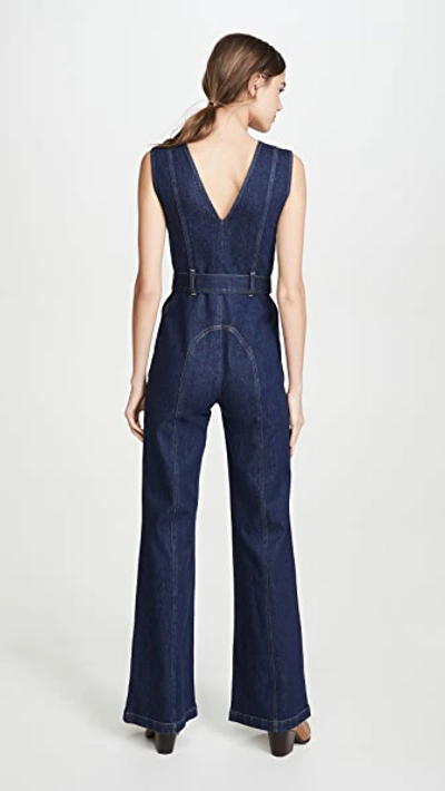 Shop Alice And Olivia Gorgeous V Neck Jumpsuit In She's Got It