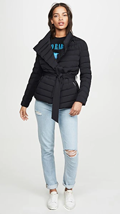 Shop Mackage Gretta Lightweight Down Jacket In Black