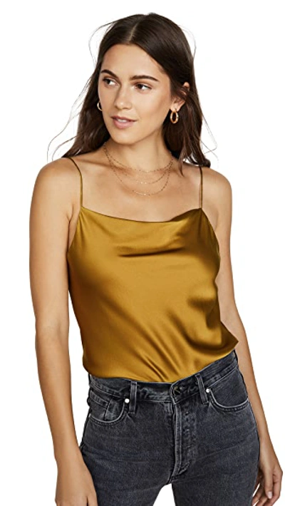 Shop Cami Nyc The Axel Cami In Chartreuse