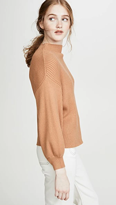 Shop Line & Dot Alder Sweater In Caramel