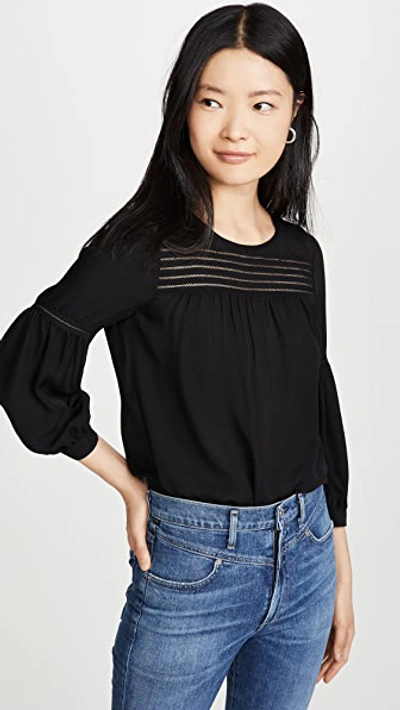 Shop Parker Cheryl Blouse In Black