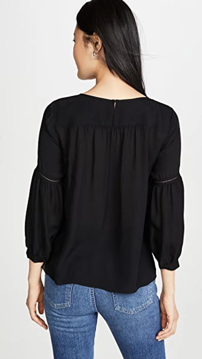 Shop Parker Cheryl Blouse In Black