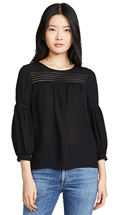 Shop Parker Cheryl Blouse In Black