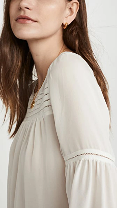 Shop Parker Cheryl Blouse In Ivory