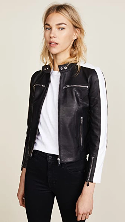 Shop The Mighty Company Lucca Jacket In Black