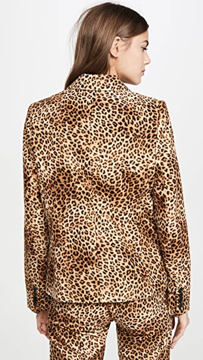 Shop Pallas Fanny Animal Print Jacket In Leopard