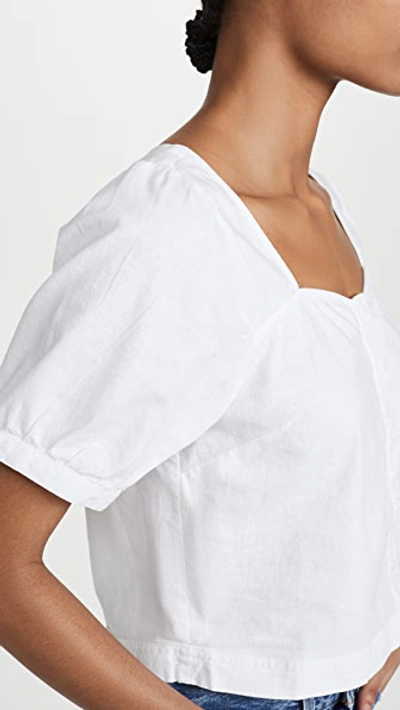 Shop Levi's Simone Top In Bright White