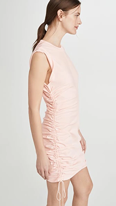 Shop Alexander Wang T High Twist Jersey Dress In Melon