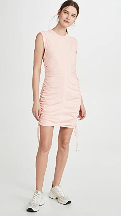 Shop Alexander Wang T High Twist Jersey Dress In Melon