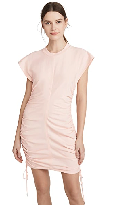 Shop Alexander Wang T High Twist Jersey Dress In Melon