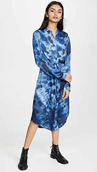 raquel allegra tie dye dress