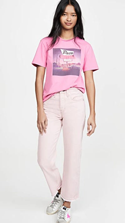 Shop Rag & Bone Maya High-rise Jeans In Shadow Pink