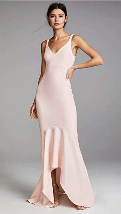 Shop Cinq À Sept Sade Gown In Cinq Pink