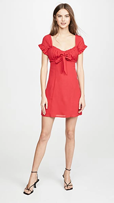 Tiger Mist Blossom Dress In Red ModeSens
