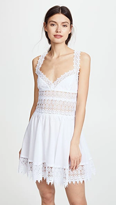 Shop Charo Ruiz Marilyn Dress In White