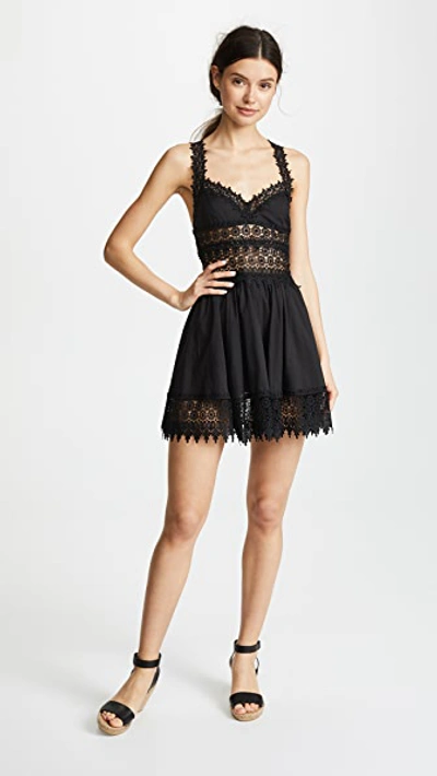 Shop Charo Ruiz Marilyn Dress In Black