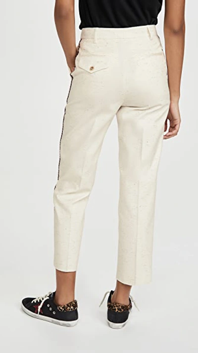 Shop Golden Goose Austin Pants In Seedpearl