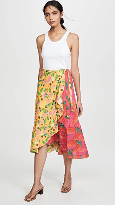 Shop Farm Rio Garden Mix Wrap Skirt