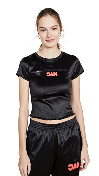 Shop Adidas Originals By Alexander Wang Aw Tee In Black