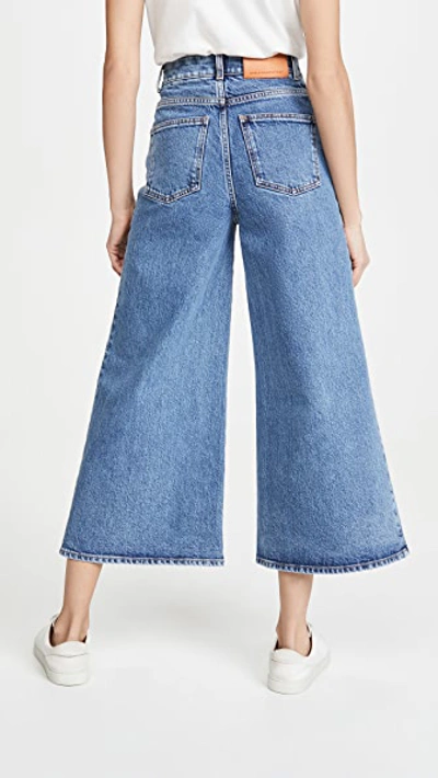 Shop Stella Mccartney Vintage Wash Trousers In Vintage Indigo