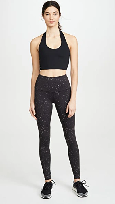 Shop Onzie High Rise Leggings In Gold Dust
