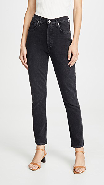 charlotte high rise straight jeans