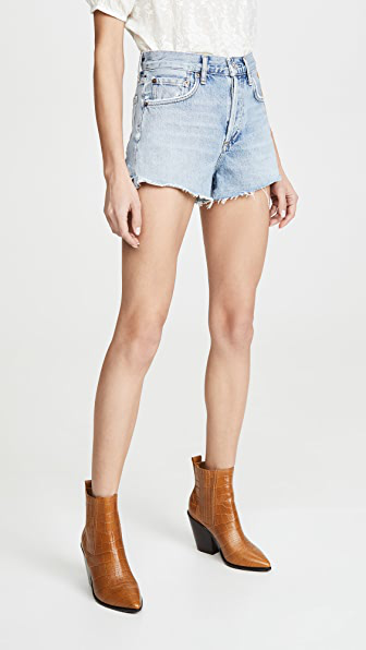 agolde vintage parker shorts