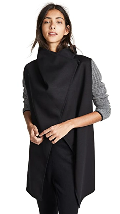 Shop Michi Dusk Wrap Jacket In Grey/black