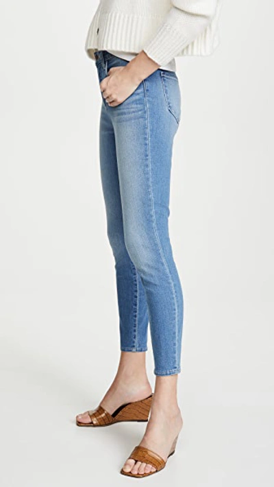 Shop L Agence Margot High Rise Skinny Jeans In Camden