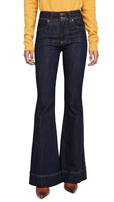 Shop Alice And Olivia Beautiful High Rise Jeans In She's Got It