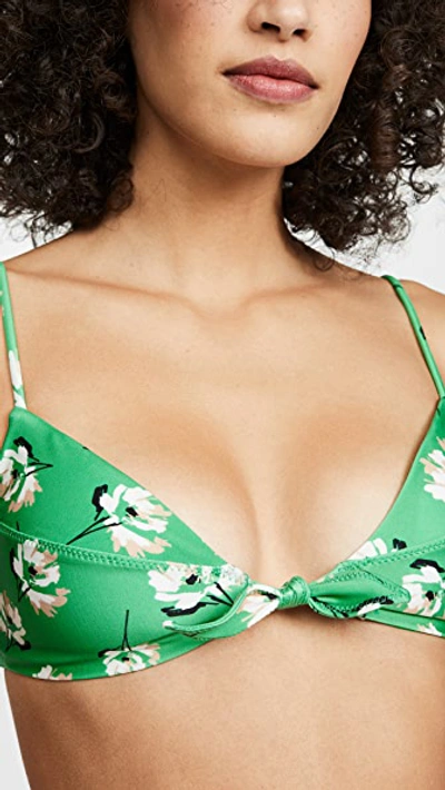 Shop Vix Swimwear Knot Bralette Bikini Top In Petals