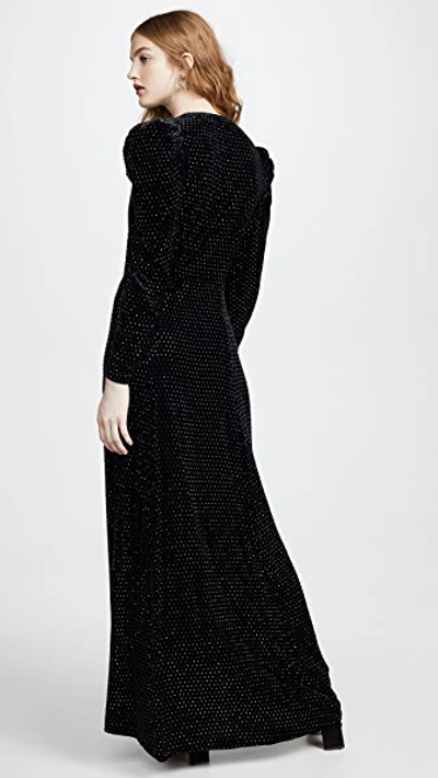 Shop Retroféte Agnes Dress In Black